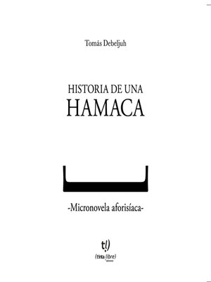 cover image of Historia de una hamaca